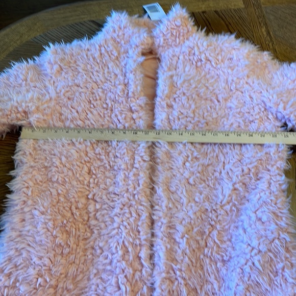 JustFab Fuzzy Pink Women’s Jacket/Coat Size Large - Picture 5 of 9